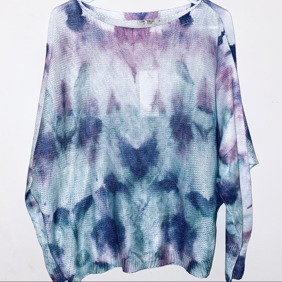 Anthropologie Sweaters - Anthropologie Anna Melani NWT tie dye sweater M
